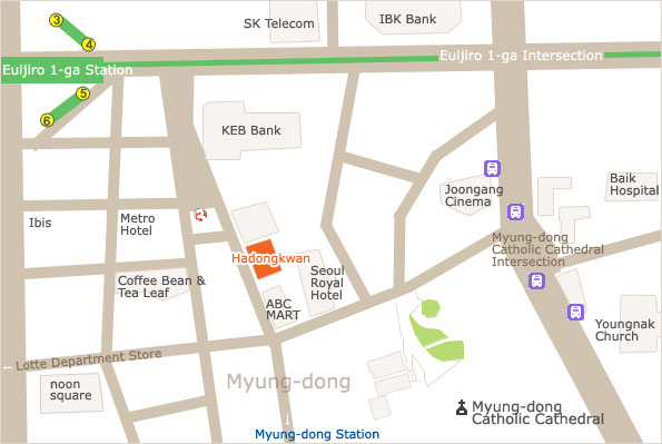 Hadongkwan Map